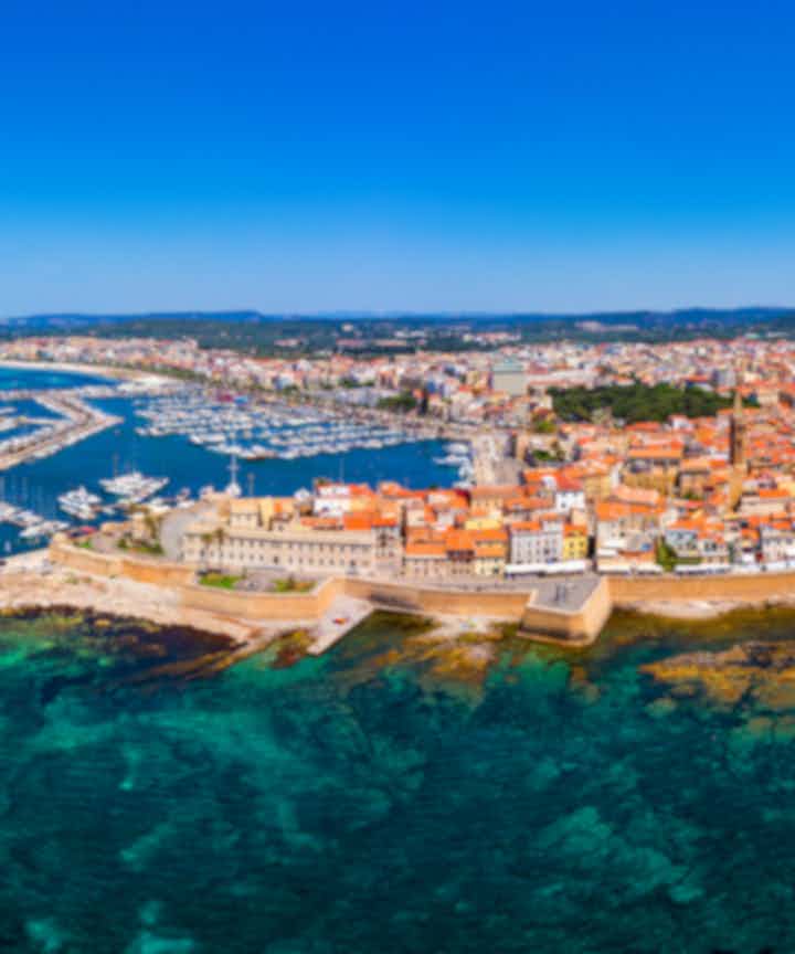 Flights from Montpellier, France to Alghero, Italy