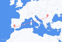 Flyreiser fra Craiova, Romania til Sevilla, Spania