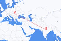 Flyreiser fra Jabalpur, India til Debrecen, Ungarn