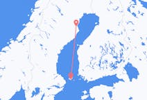 オーランド諸島のから マリエハムン、スウェーデンのへ シェレフテオフライト