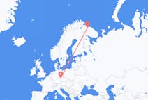 Fly fra Murmansk til Karlovy Vary