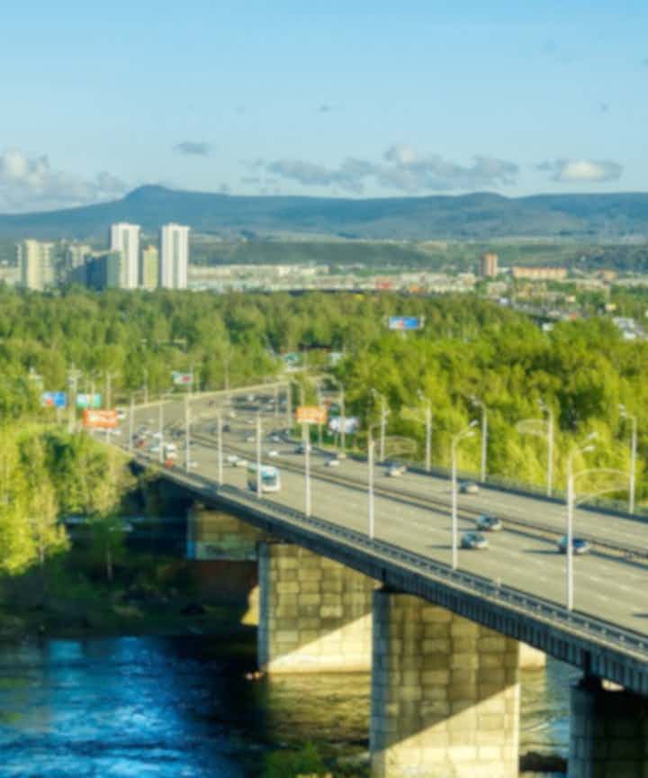 Vols depuis la ville de Kajaani vers la ville de Krasnoïarsk