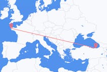 Flyrejser fra Trabzon til Brest