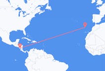 Flyrejser fra Managua til Funchal