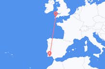 Lennot Faron alueelta, Portugali Newquayhin, Englanti