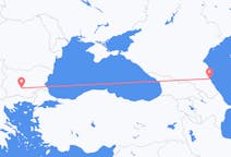 Vluchten van Machatsjkala, Rusland naar Plovdiv, Bulgarije