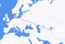 Flights from Osh, Kyrgyzstan to Esbjerg, Denmark