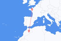 Flights from Errachidia, Morocco to Nantes, France