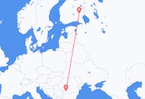 Fly fra Nyslott til Craiova