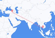 เที่ยวบิน จาก เกาะฟู้โกว๊ก, เวียดนาม ไปยัง Mus, ตุรกี