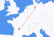 Flights from Brive-la-Gaillarde, France to Hanover, Germany