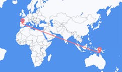 Flights from Bamaga, Australia to Madrid, Spain