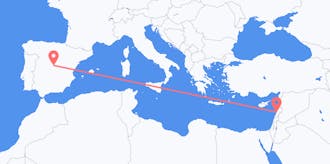 出发地 黎巴嫩目的地 西班牙的航班