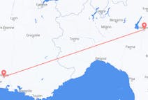 Flights from Nîmes, France to Verona, Italy