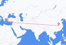 Flights from Wuhan to Karpathos