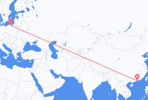 Flyg från Hong Kong till Gdańsk