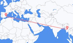 从奈比多飞往穆尔西亚的航班