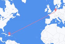 出发地 多米尼加共和国出发地 聖地牙哥目的地 德国帕德博恩的航班