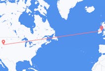 Flyrejser fra Jackson, USA til Dublin, Irland