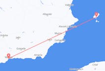 Flyrejser fra Malaga, Spanien til Ibiza, Spanien