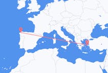Flyg från La Coruña, Spanien till Chios, Grekland