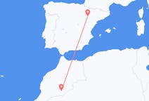 Рейсы из Загоры, Марокко в Сарагосу, Испания