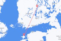 Vluchten van Jyväskylä naar Kardla