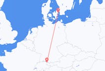 Flyg från Thal till Köpenhamn