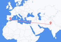 出发地 巴基斯坦出发地 木爾坦目的地 西班牙Almeria的航班