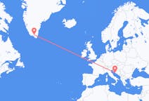 Flights from Zadar, Croatia to Narsarsuaq, Greenland