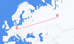 Flights from Nizhnevartovsk, Russia to Karlovy Vary, Czechia