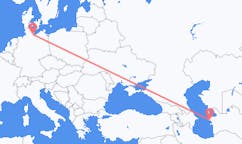 出发地 土库曼斯坦土庫曼巴希目的地 德国吕贝克的航班