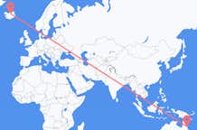 Flüge von Cairns, Australien nach Akureyri, Island