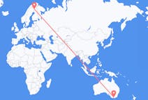 Flights from Melbourne, Australia to Kittilä, Finland