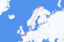 Flyreiser fra Alta, Norge til Paris, Frankrike