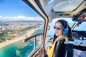Barcelona's Coastline Helicopter Flight 