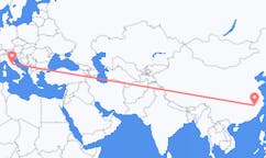 Рейсы из Шанграо, Китай в Перуджу, Италия