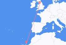 出发地 西班牙出发地 兰萨罗特岛前往英格兰的曼徹斯特的航班