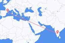 Vluchten van Bangalore naar Barcelona