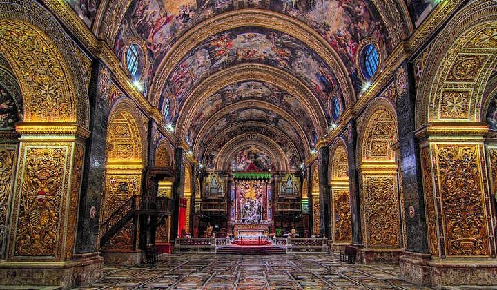 Valletta Half-Day Guided Tour with Optional Cathedral Tour