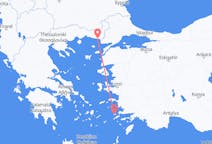 Vols depuis la ville de Kalymnos vers la ville d'Alexandroúpoli