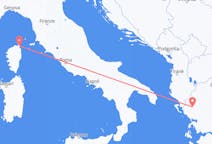 Fly fra Ioánnina til Bastia