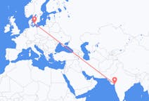 Flights from Surat to Copenhagen