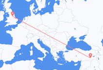 Flights from Batman, Turkey to Doncaster, the United Kingdom