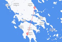 Fly fra Volos til Kalamata