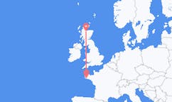 Flights from Quimper, France to Inverness, the United Kingdom