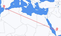 出发地 沙特阿拉伯出发地 奈季蘭目的地 西班牙Jerez的航班