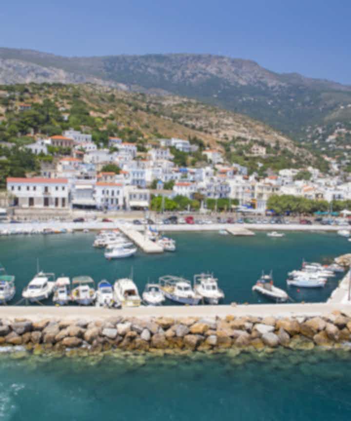 Flights from Figari, France to Icaria, Greece