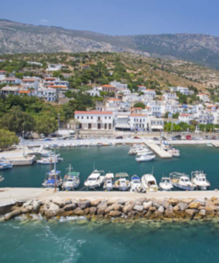 Flights from Leros, Greece to Icaria, Greece