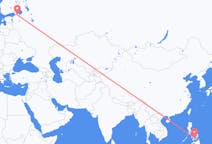 Flyrejser fra Cebu, Filippinerne til Sankt Petersborg, Rusland